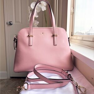 SOLD!! Kate Spade Cedar Street Maise Leather Satchel Bag in Pink